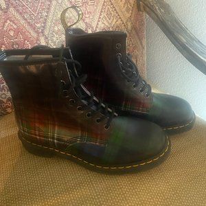 Super Cute Tartan Dr. Martens